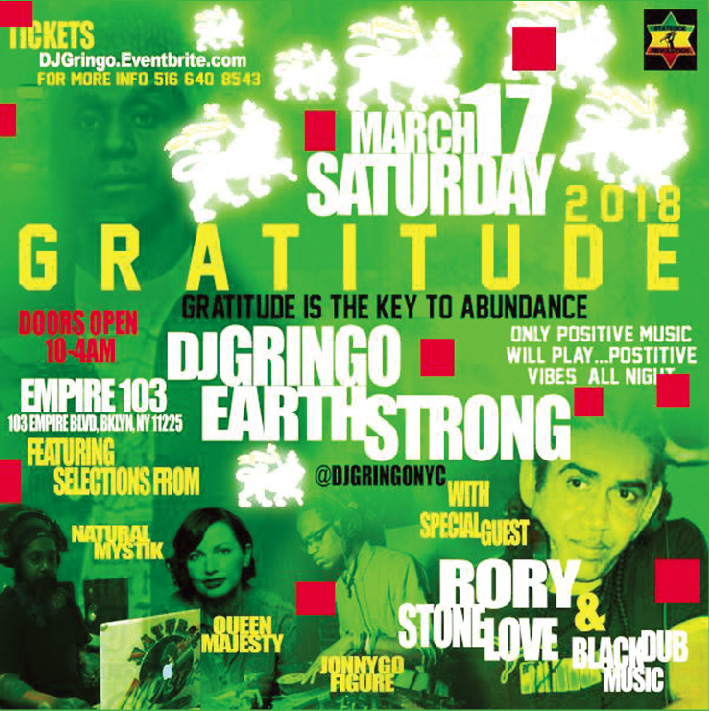 GRATITUDE 2018 DJ GRINGO BIRTHDAY BASH