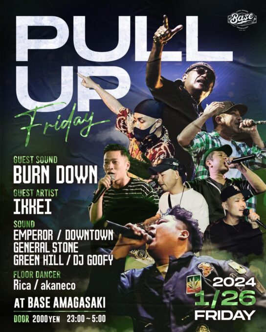 PULL UP FRIDAY｜フライヤー